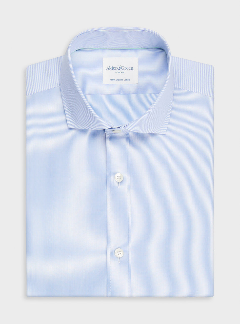 Shop Sustainable Men's Blue Shirts Online - Alder & Green